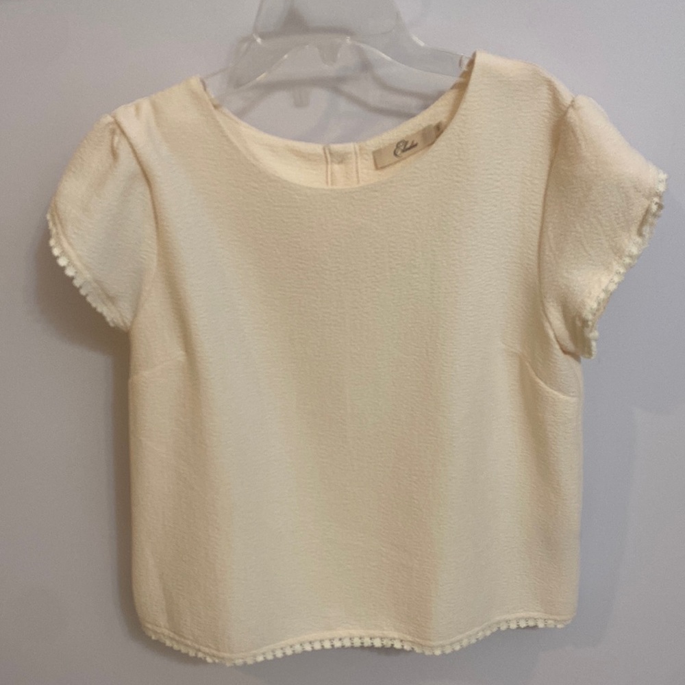 Elodie womens cream top